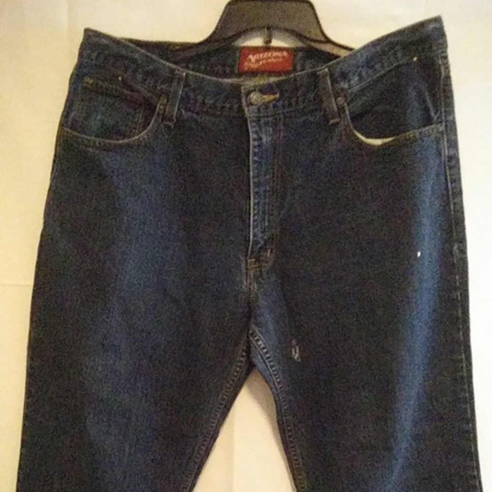 Arizona Men's Loose Fit Jeans 38 X 30